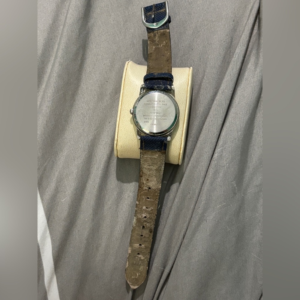 Armitron Scooby-Doo Blue Leather Strap Watch - Picture 3 of 3